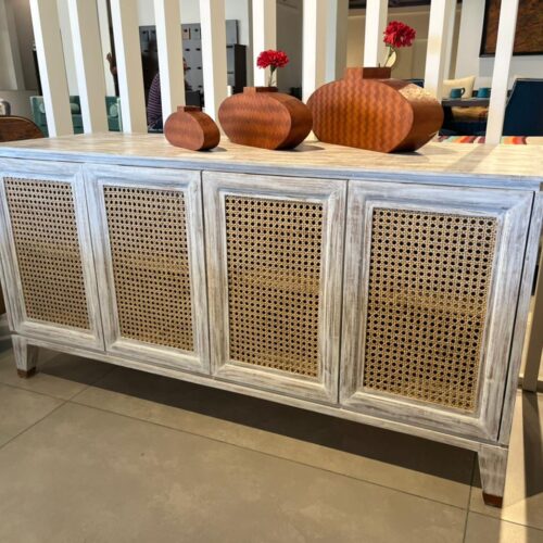 Wicker Buffet Counter